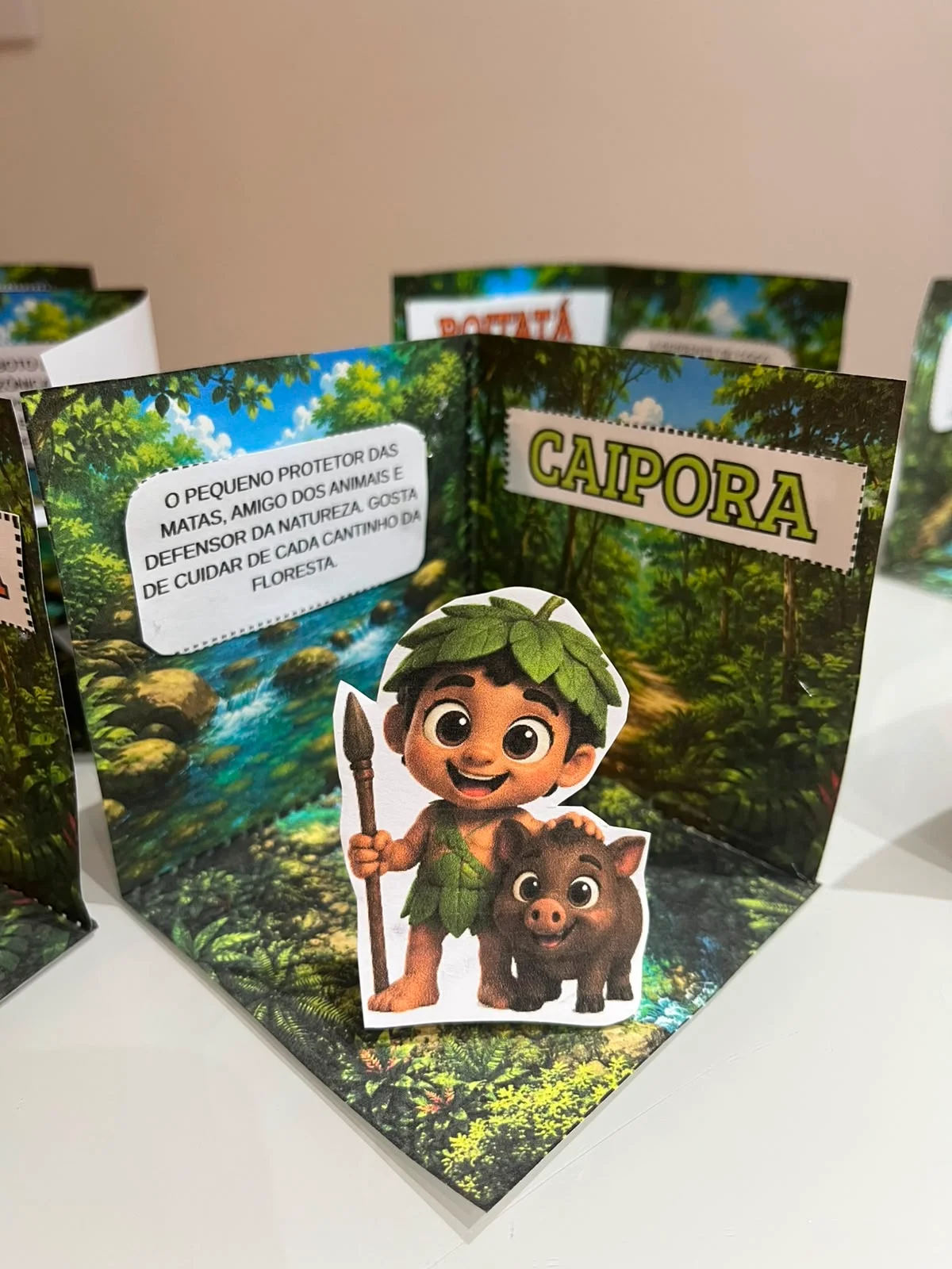 Kit Maquetes 3D — Folclore Brasileiro!🌳 — amostra 2: Imagina a carinha dos seus alunos descobrindo o Saci, a Iara e o… Kit Maquetes 3D — Folclore Brasileiro!🌳 — amostra 2: Imagina a carinha dos seus alunos descobrindo o Saci, a Iara e o…