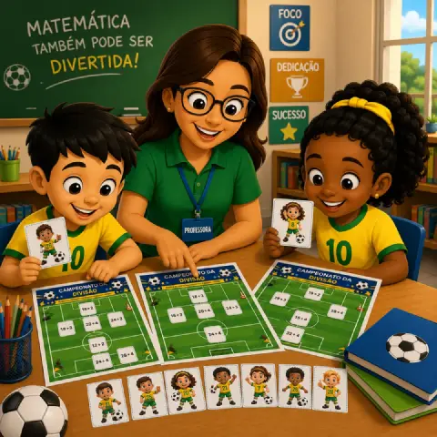 Kit Matemática na Copa 2026 – Aulas Divertidas com as 4 Operações — amostra 1: ⚽ Kit Matemática na Copa 2026 – Aulas…