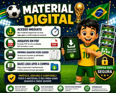 Kit Matemática na Copa 2026 – Aulas Divertidas com as 4 Operações — amostra 5: 📌 Informações do produto