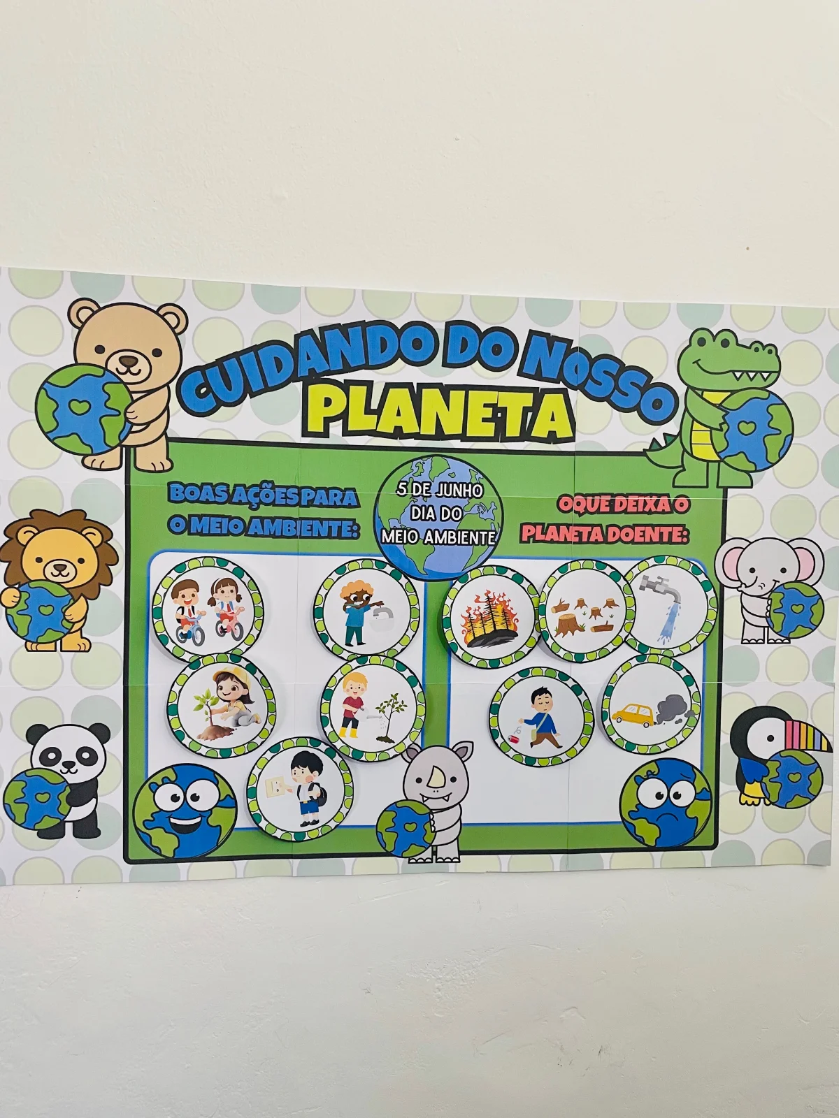 🌿 Kit Meio Ambiente – Aprender a cuidar do planeta começa na — amostra 3: Este kit educativo foi desenvolvido para ensinar…