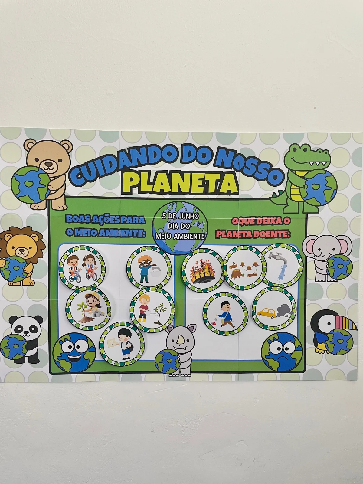 🌿 Kit Meio Ambiente – Aprender a cuidar do planeta começa na — amostra 4: Este kit educativo foi desenvolvido para ensinar…