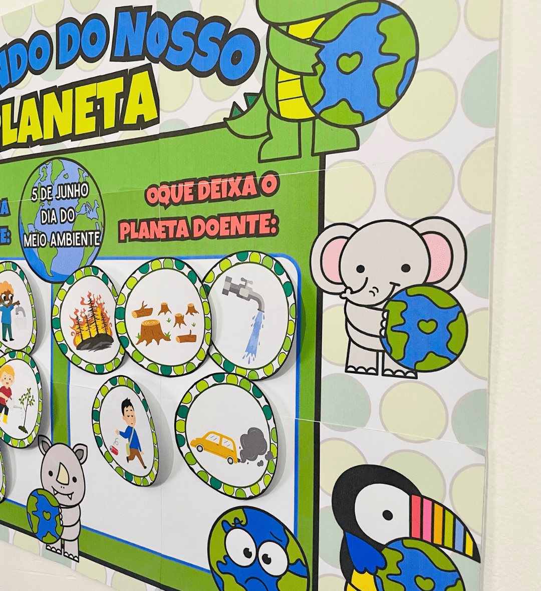Kit Meio Ambiente: Cuidando do Planeta em PDF — amostra 1: Kit Meio Ambiente para aprender sobre o cuidado com o planeta