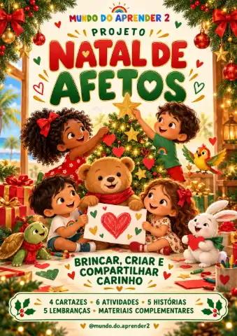 🎄 Kit Natal de Afetos - Educação Infantil — capa do material