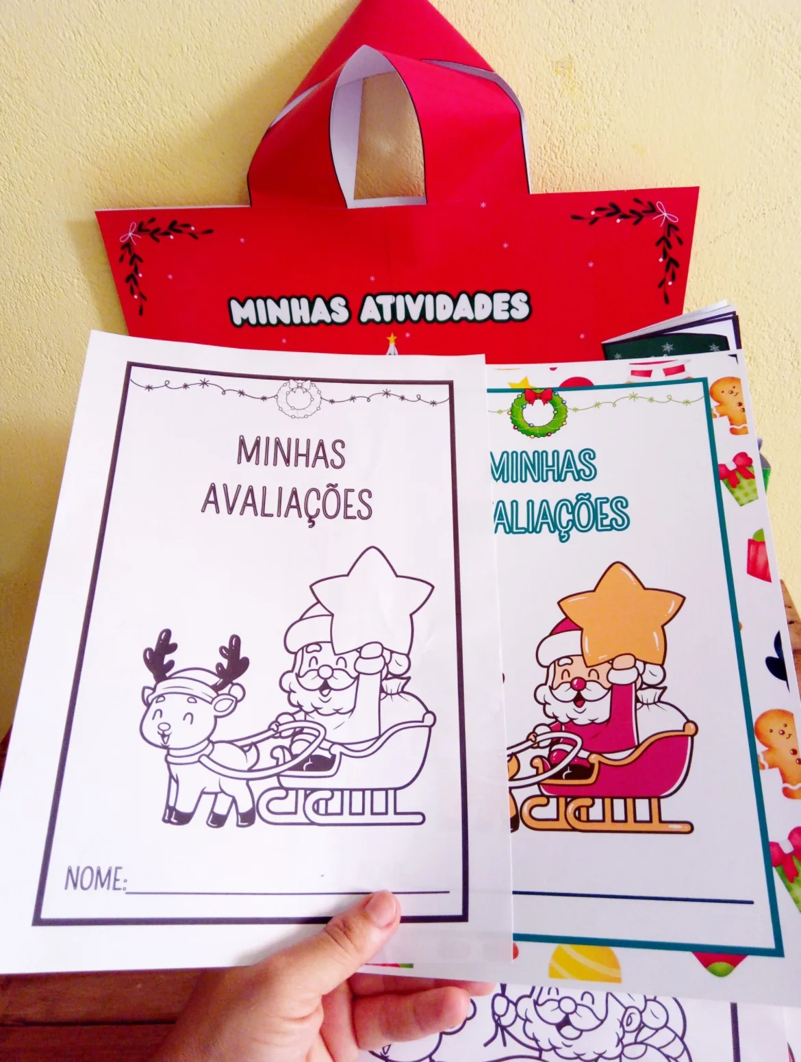Kit natalino escolar — amostra 4: Super Kit Natalino Escolar Um recurso encantador para fechar o ano com muita magia e…