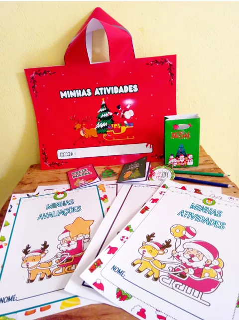 Kit natalino escolar — capa do material