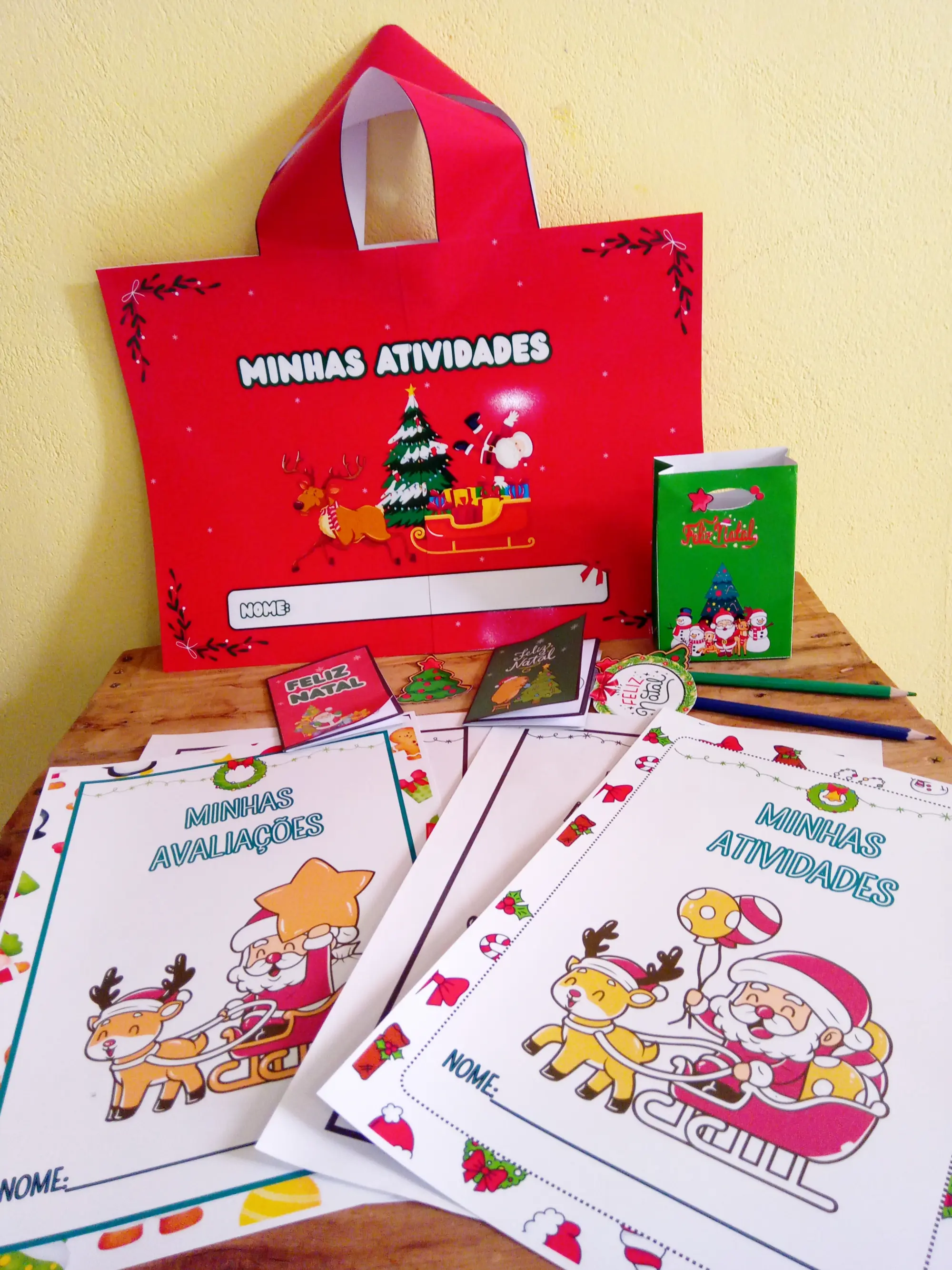 Kit Natalino para Imprimir: Lembrancinhas e Atividades — Datas comemorativas para Educação Infantil: Kit natalino para…
