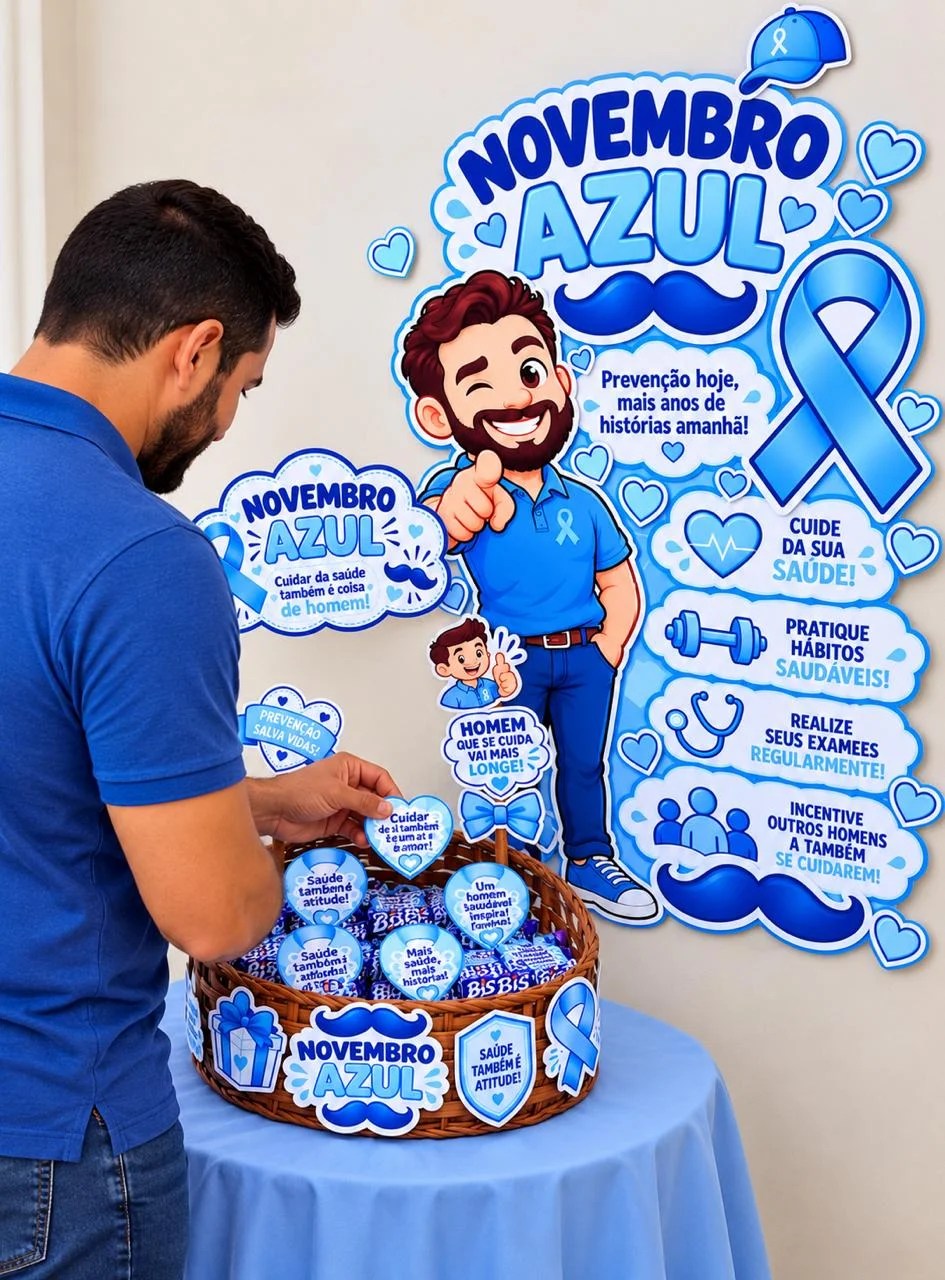 Kit Novembro Azul – Cuidando da Saúde do Homem. — Ciências para Todas as séries: Um material educativo e interativo pensado…