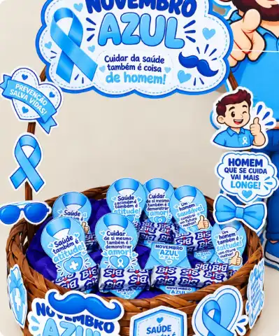 Kit Novembro Azul em PDF para Imprimir | Painel e Recadinhos — amostra 1: Um material educativo e interativo pensado para… Kit Novembro Azul em PDF para Imprimir | Painel e Recadinhos — amostra 1: Um material educativo e interativo pensado para…