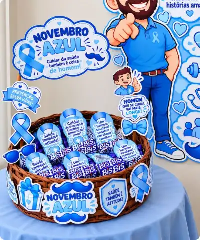 Kit Novembro Azul em PDF para Imprimir | Painel e Recadinhos — amostra 3: Um material educativo e interativo pensado para… Kit Novembro Azul em PDF para Imprimir | Painel e Recadinhos — amostra 3: Um material educativo e interativo pensado para…