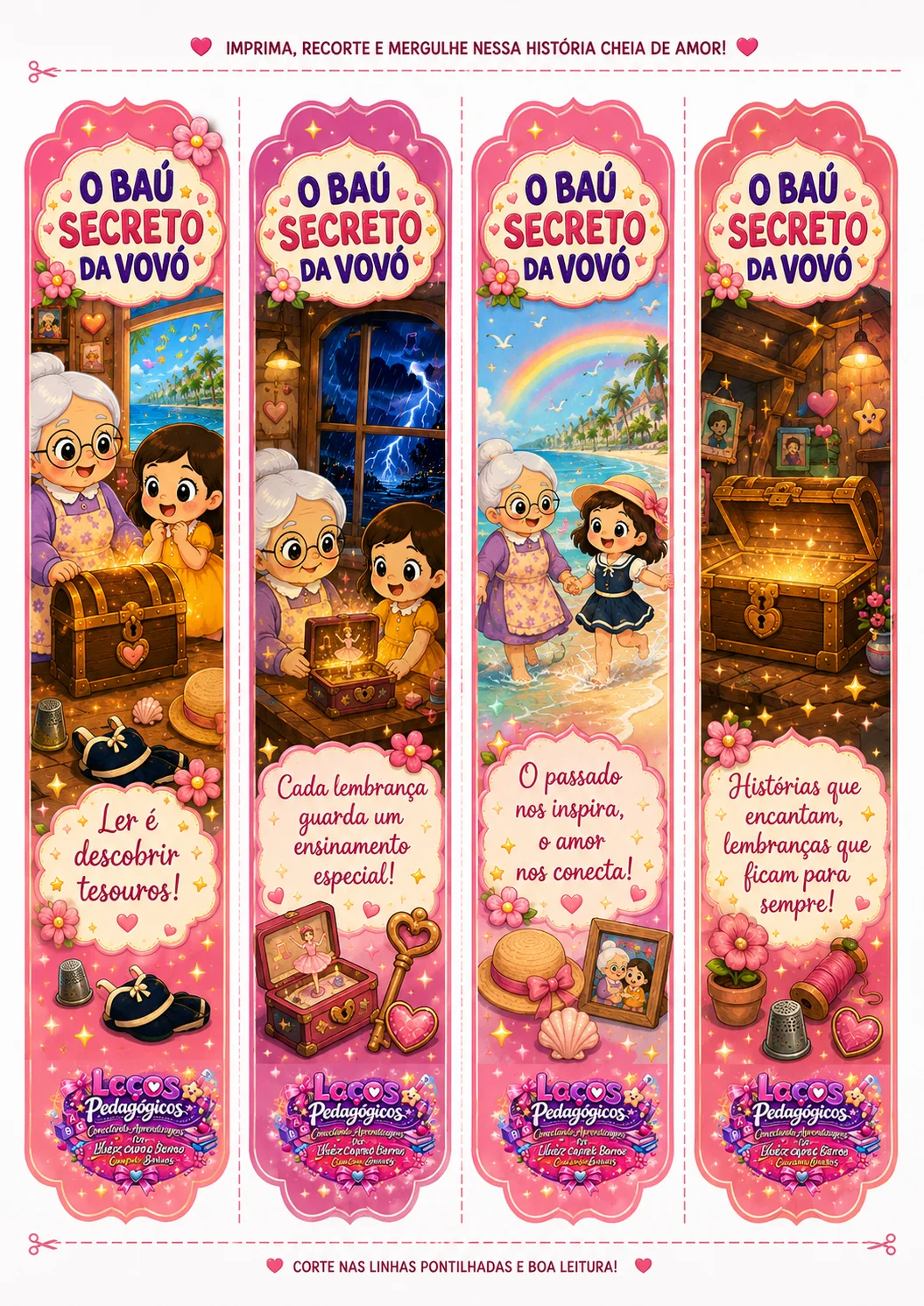 Kit - O Baú Secreto da Vovó — amostra 3: O BAÚ SECRETO DA VOVÓ Um material encantador, afetivo e completo para trabalhar…