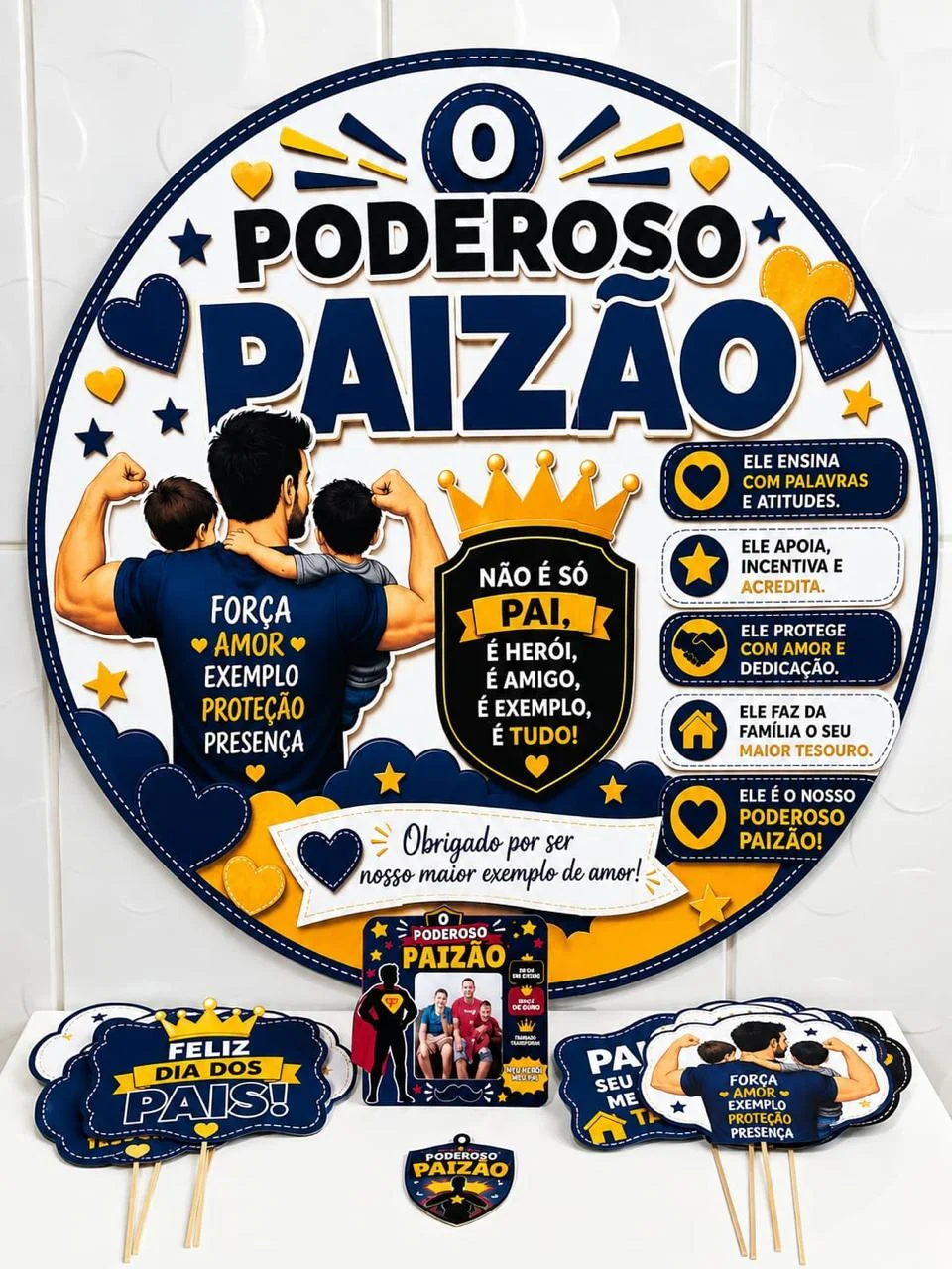 KIT O PODEROSO PAIZÃO — capa do material