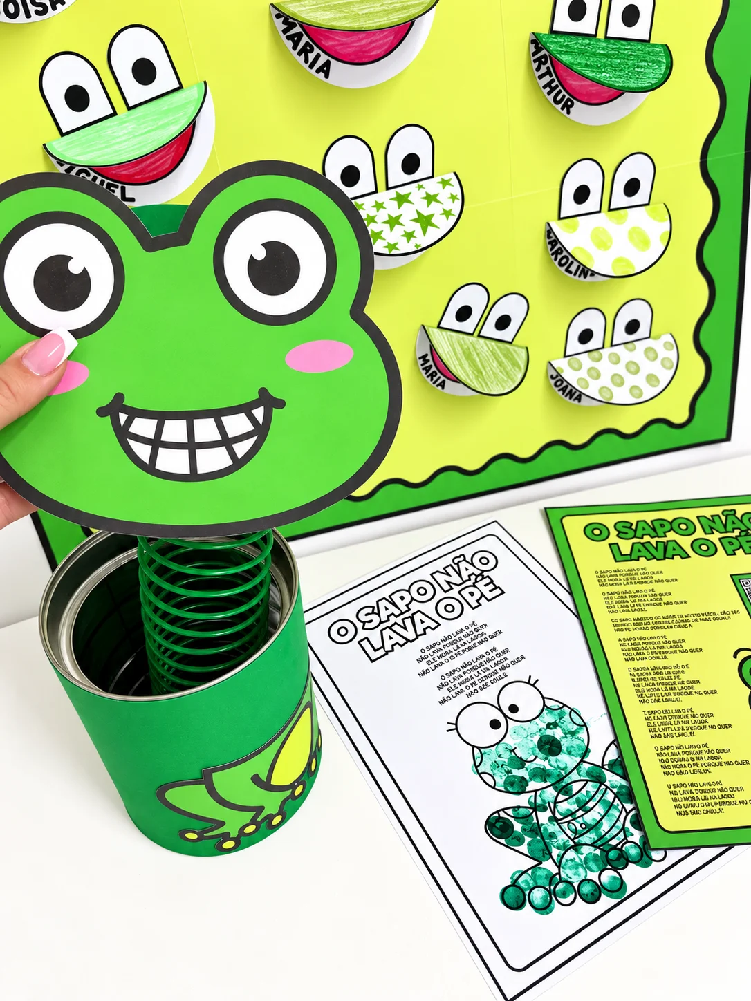 Kit O Sapo Não Lava o Pé – Atividades de Musicalização Infantil — amostra 6: Material pedagógico lúdico e interativo para…