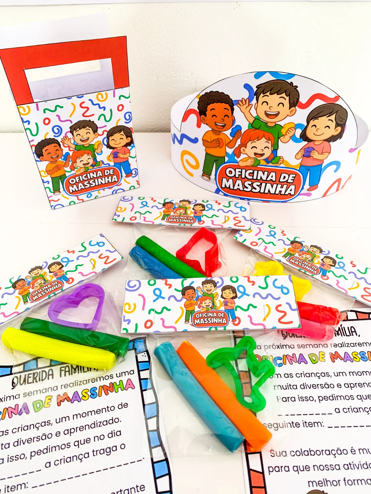 KIT OFICINA DE MASSINHA — diversão garantida na sua colônia de férias! — amostra 3: O Kit Oficina de Massinha estimula a… KIT OFICINA DE MASSINHA — diversão garantida na sua colônia de férias! — amostra 3: O Kit Oficina de Massinha estimula a…