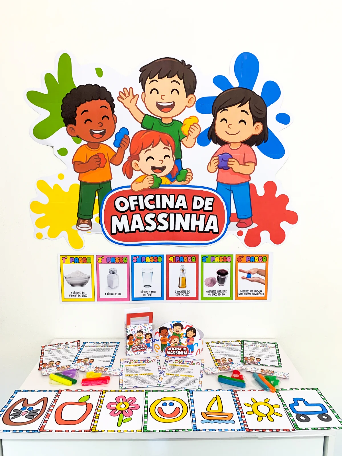 KIT OFICINA DE MASSINHA — diversão garantida na sua colônia de férias! — amostra 6: O Kit Oficina de Massinha estimula a… KIT OFICINA DE MASSINHA — diversão garantida na sua colônia de férias! — amostra 6: O Kit Oficina de Massinha estimula a…