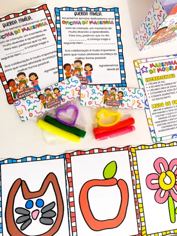 Kit Oficina de Massinha para Educação Infantil — amostra 3: Faixa etária / ano escolar
