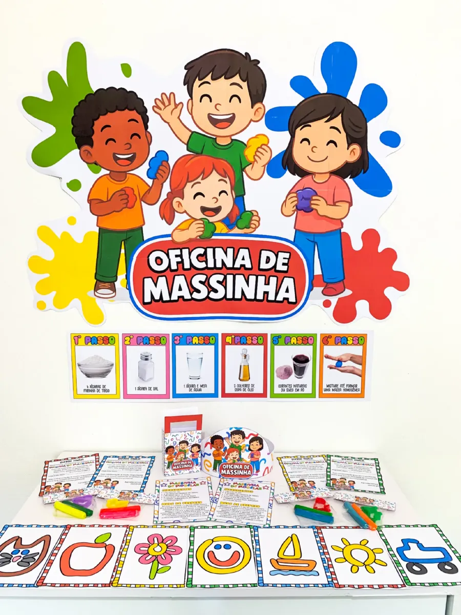 Kit Oficina de Massinha para Educação Infantil — Datas comemorativas para Educação Infantil: Organize uma oficina de…