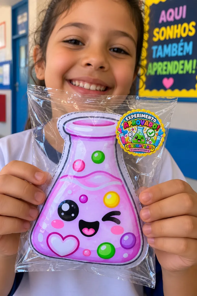 Kit Oficina de Squishy de Papel para Imprimir — amostra 2: Kit oficina de squishy para imprimir com 19 moldes de papel,…