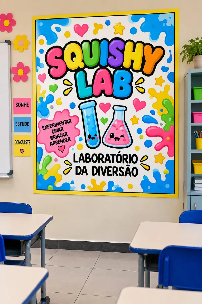 Kit Oficina de Squishy de Papel para Imprimir — amostra 6: Kit oficina de squishy para imprimir com 19 moldes de papel,…