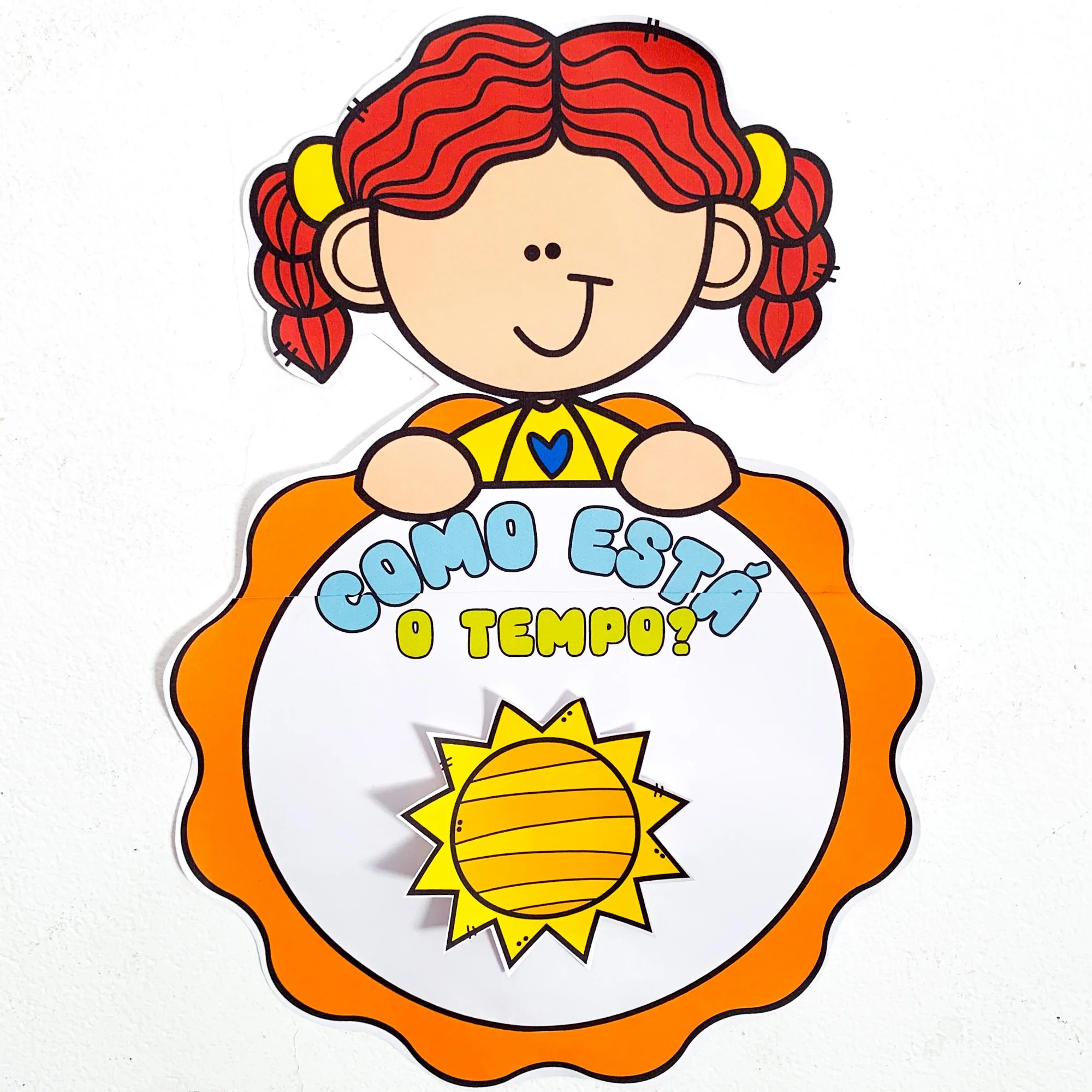 Kit Ornamentação de Sala para Educação Infantil em PDF — amostra 2: Kit de ornamentação de sala com alfabeto, numerais,…