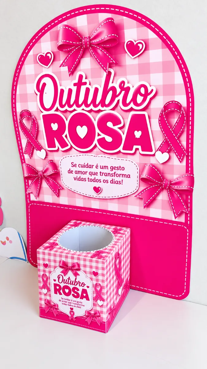 Kit Outubro Rosa – Cuidar É Um Ato De Amor Em PDF! — amostra 4: 🌷 IDEAL PARA