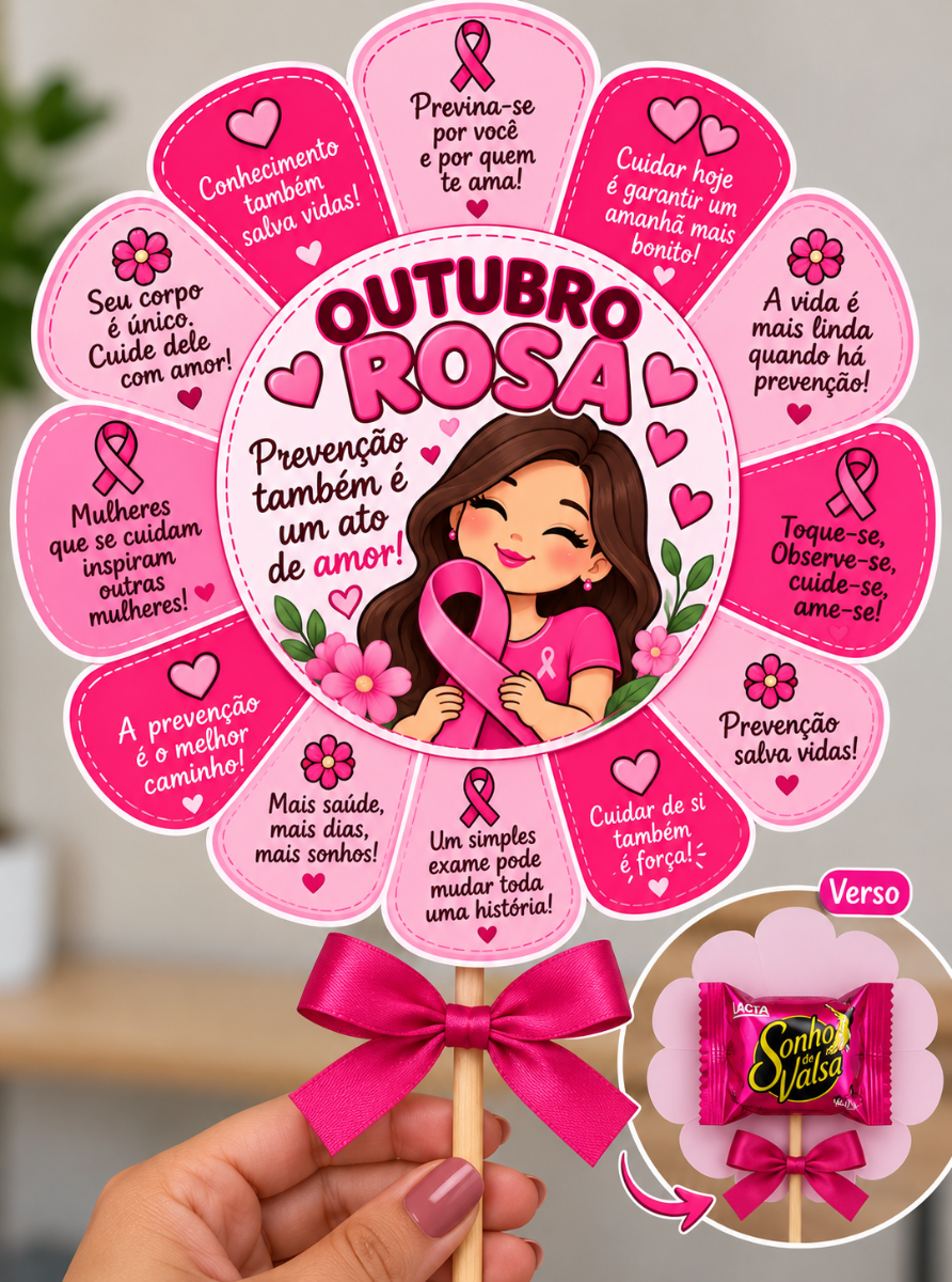 KIT OUTUBRO ROSA — Lembrancinhas Especiais para Professoras — amostra 3: ✨ Transforme o Outubro Rosa em um momento de…