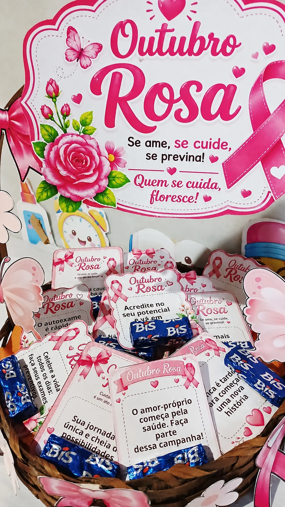 Kit Outubro Rosa – Mimo Especial — amostra 1: Um lindo recurso preparado para trabalhar o Outubro Rosa de forma delicada,…