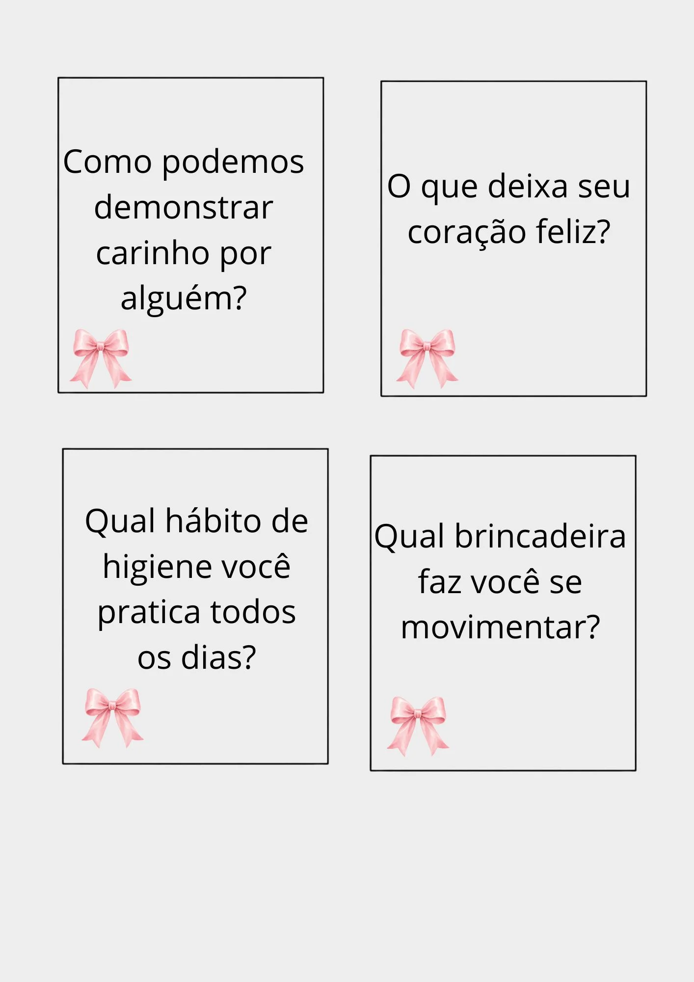 🎀 Kit Outubro Rosa na Escola: Painel, Jogos e Atividades Lúdicas — amostra 2: Educação Infantil