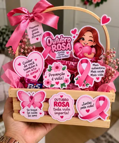 Kit outubro rosa — capa do material