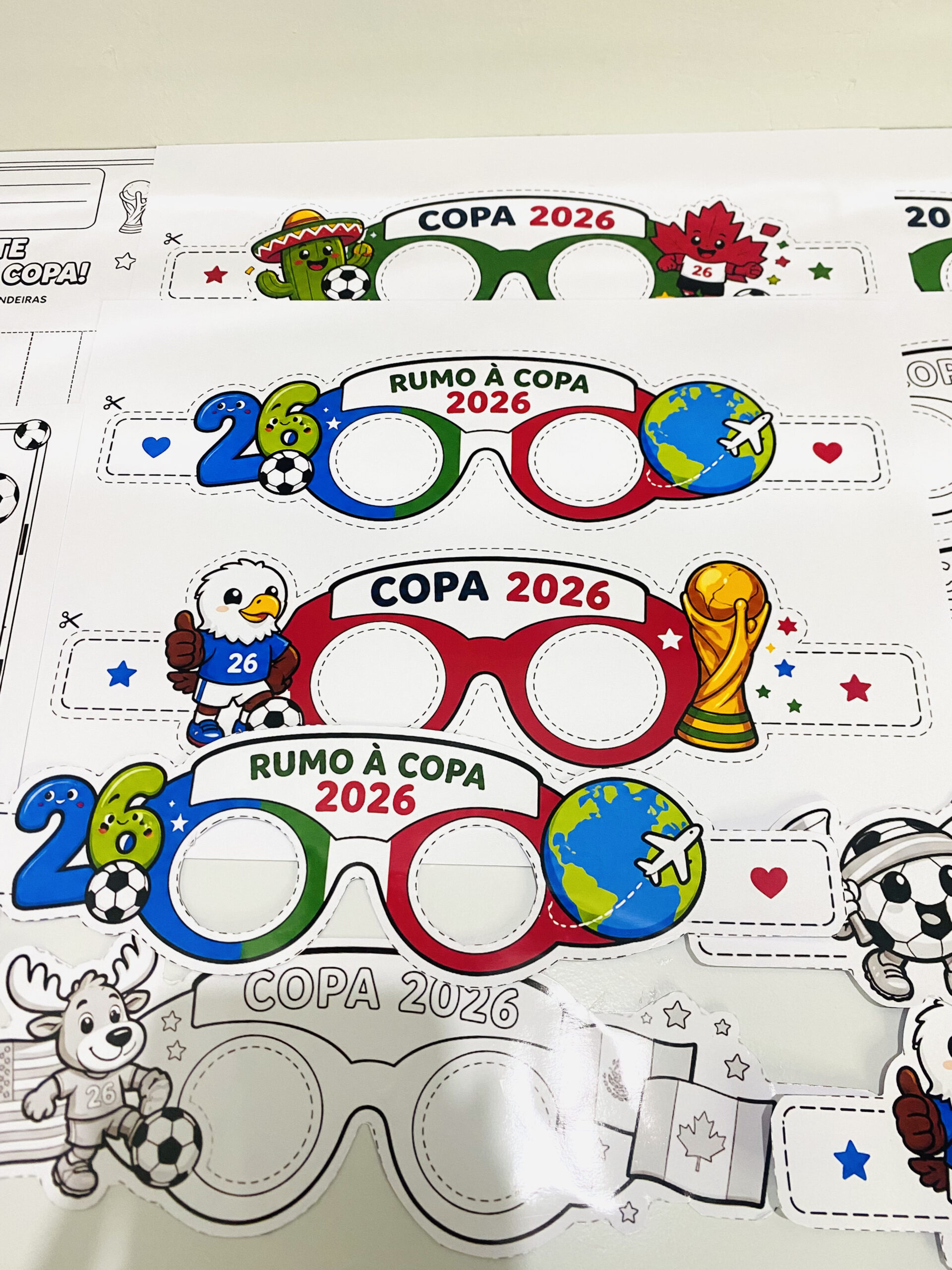 Kit painel copa do mundo – Material Pedagógico — amostra 3: Formato e entrega