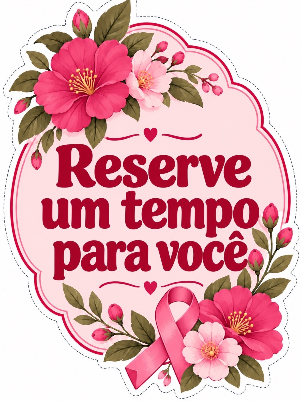 Kit Painel Outubro Rosa para Imprimir — Pegue e Monte — amostra 6: Monte seu painel Outubro Rosa com 12 peças independentes… Kit Painel Outubro Rosa para Imprimir — Pegue e Monte — amostra 6: Monte seu painel Outubro Rosa com 12 peças independentes…
