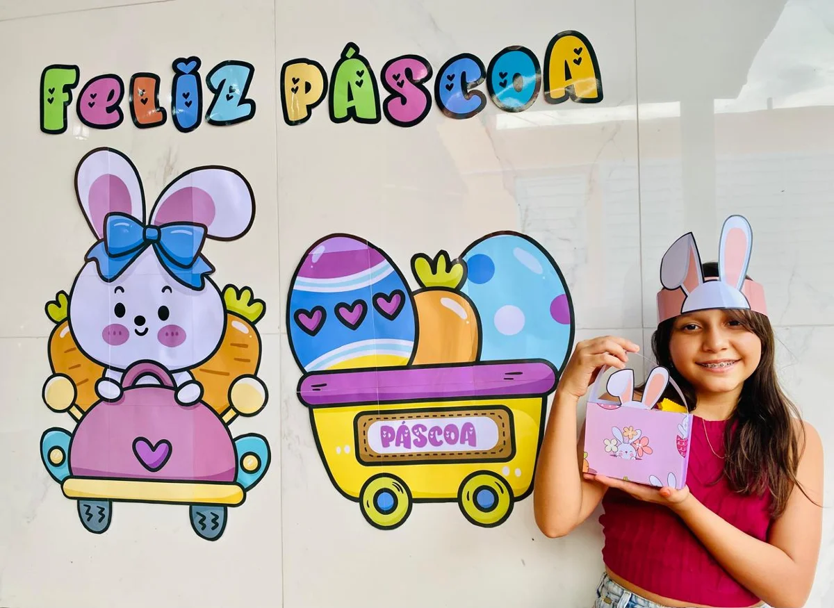 Kit Páscoa Divertida 🐰✨ — amostra 1: Transforme sua comemoração de Páscoa em uma experiência encantadora, organizada e…