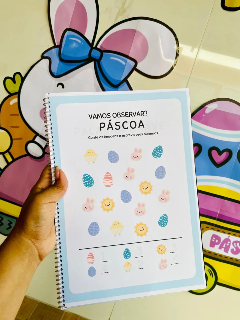 Kit Páscoa Divertida 🐰✨ — amostra 6: Transforme sua comemoração de Páscoa em uma experiência encantadora, organizada e…