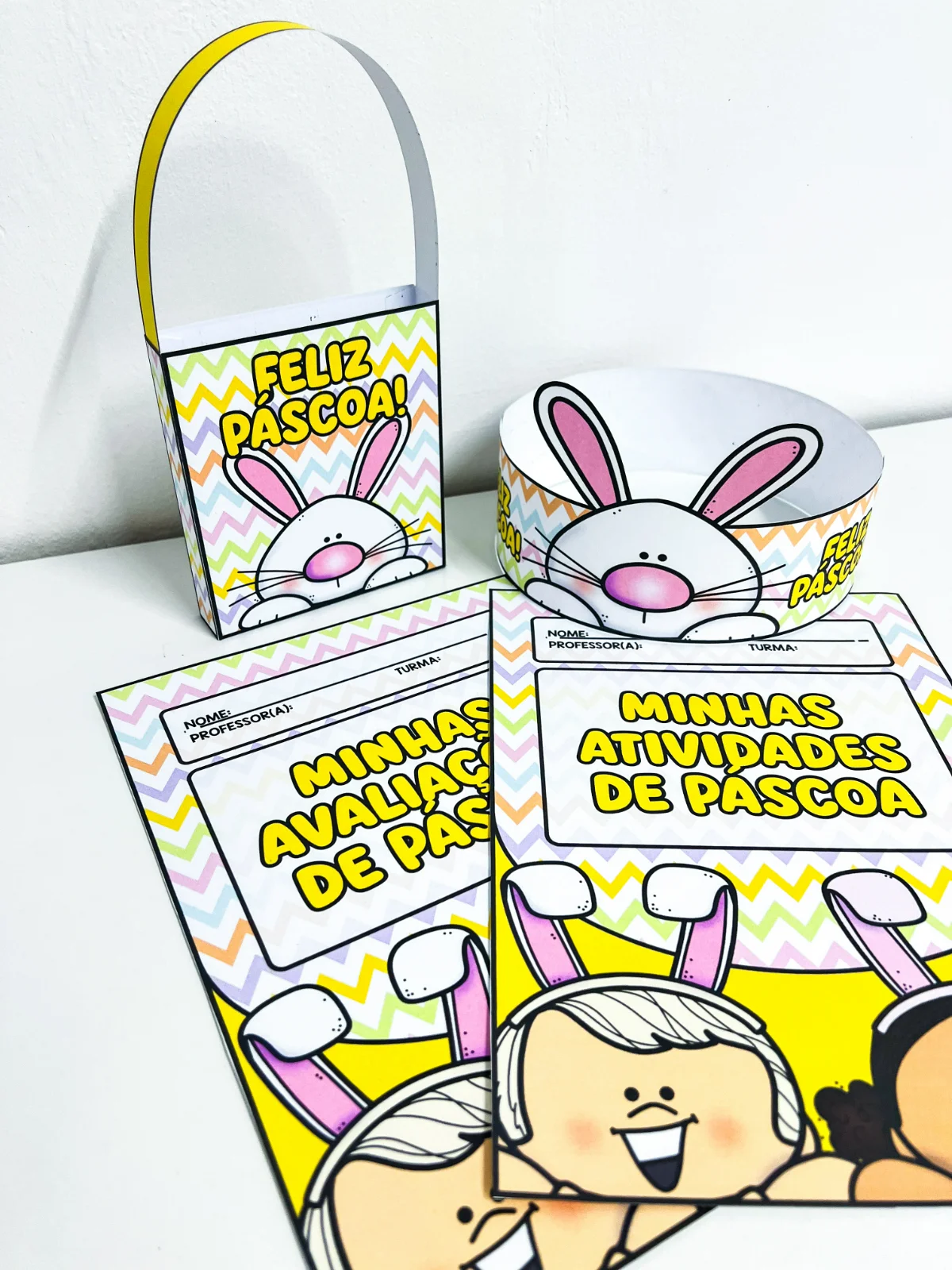Kit Páscoa Pedagógico – PDF para Imprimir — amostra 4: Um recurso prático e encantador para deixar suas atividades de…