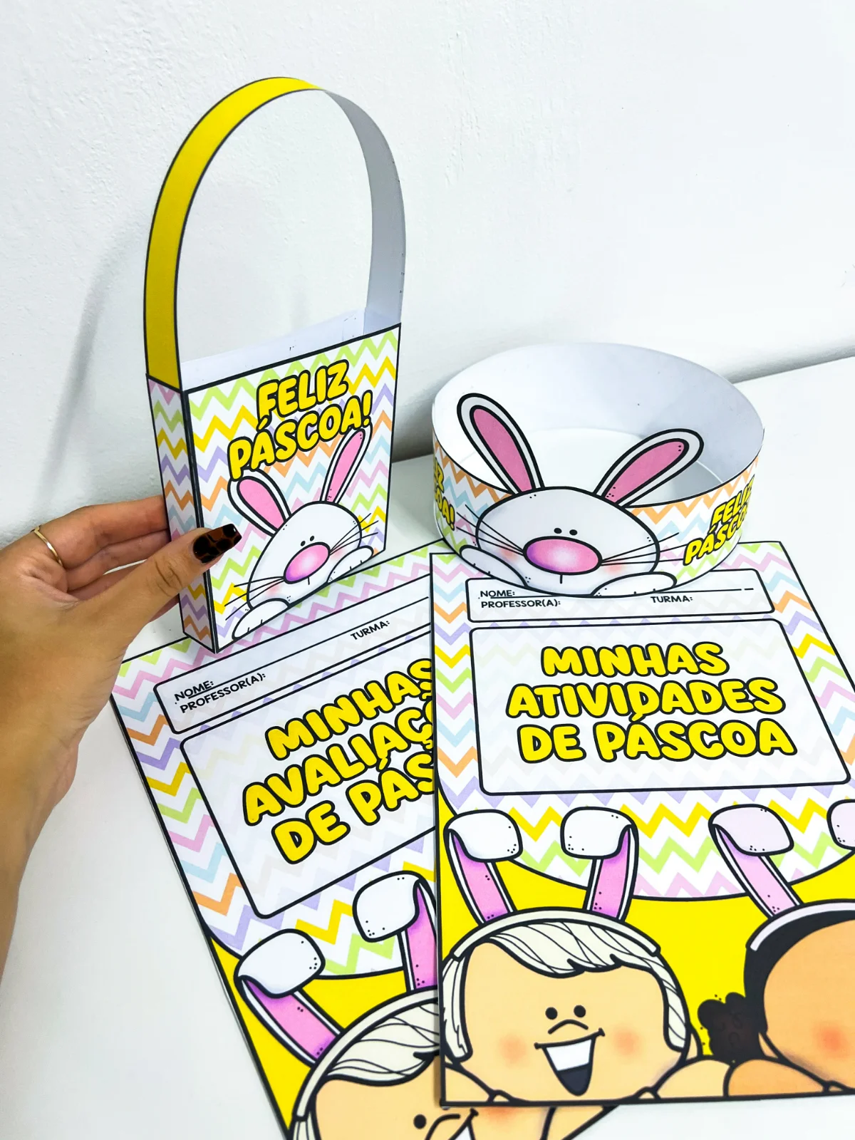 Kit Páscoa Pedagógico – PDF para Imprimir — amostra 5: Um recurso prático e encantador para deixar suas atividades de…