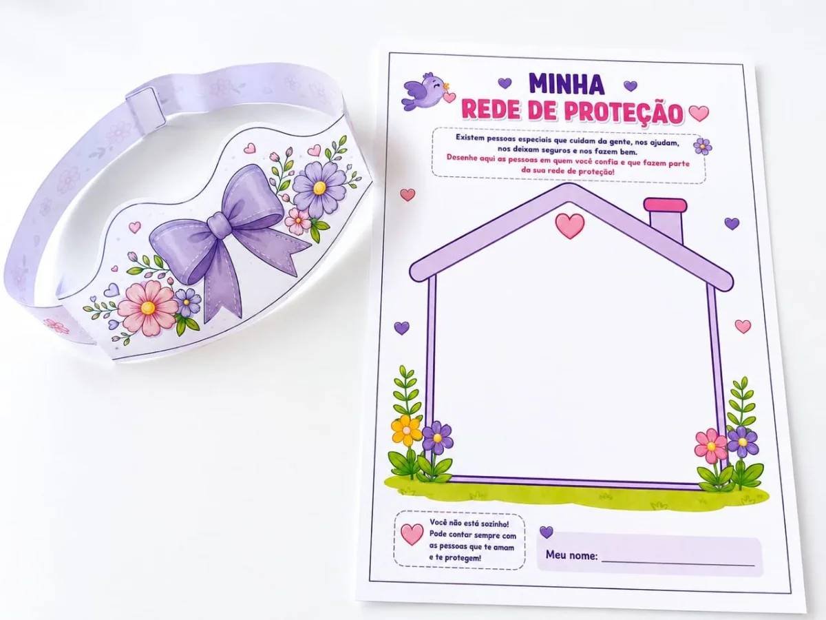 Kit Pedagógico – Agosto Lilás um material completo para trabalhar de forma lúdica,💜 — amostra 3: KIT PEDAGÓGICO – AGOSTO…