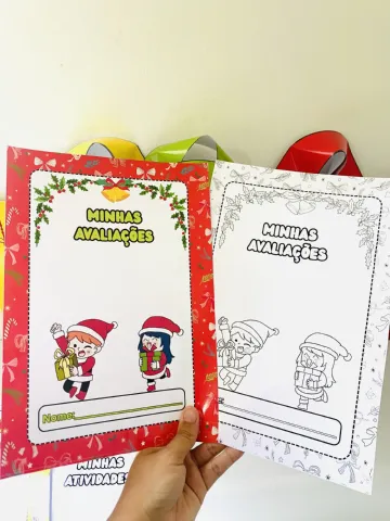 Kit Pedagógico com 3 Modelos de Sacolas e 3 Capas — amostra 1: Kit para sala de aula com 3 modelos de sacolas e 3 modelos…