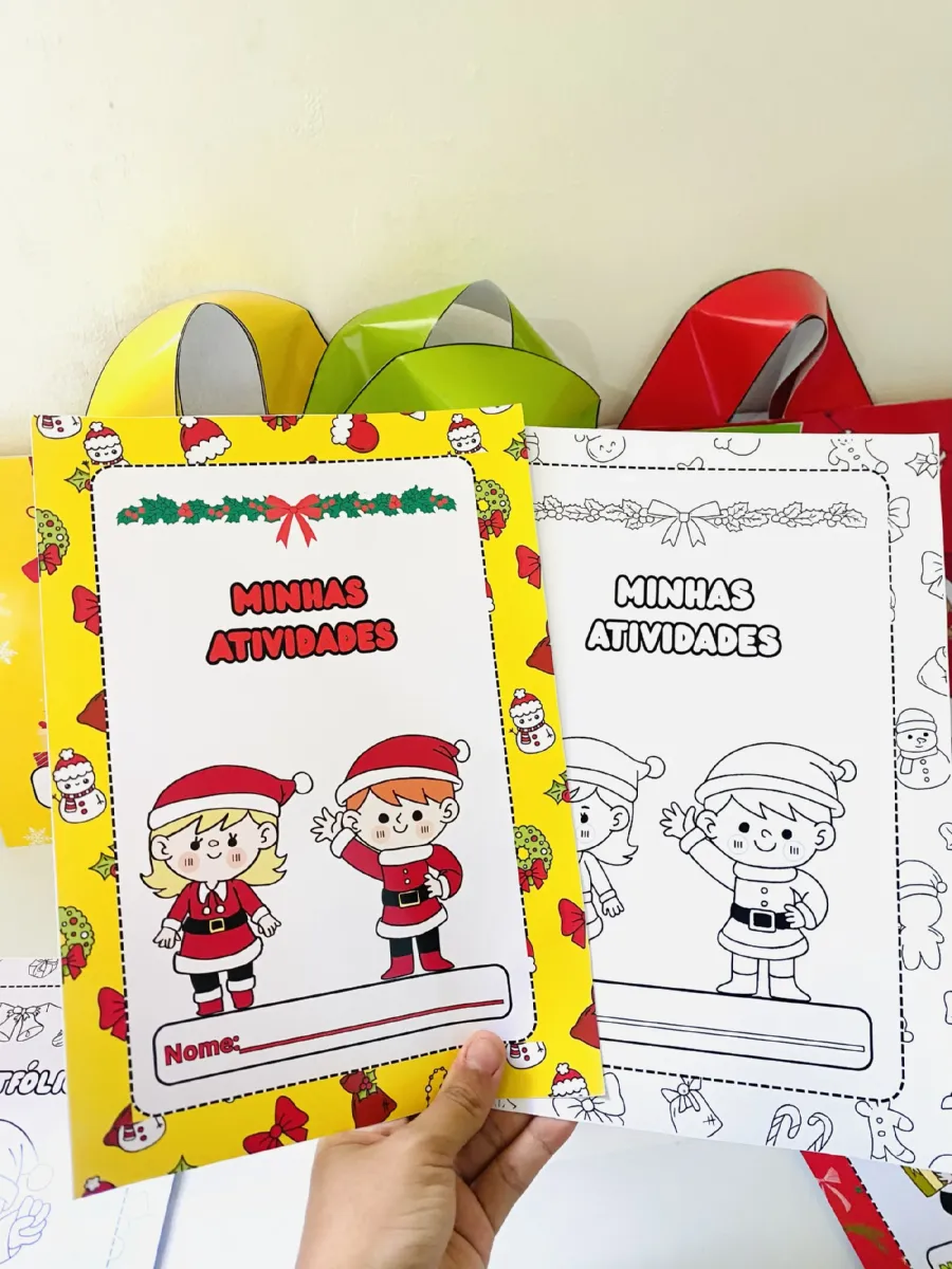 Kit Pedagógico com 3 Modelos de Sacolas e 3 Capas — Alfabetização para Educação Infantil: Kit para sala de aula com 3…