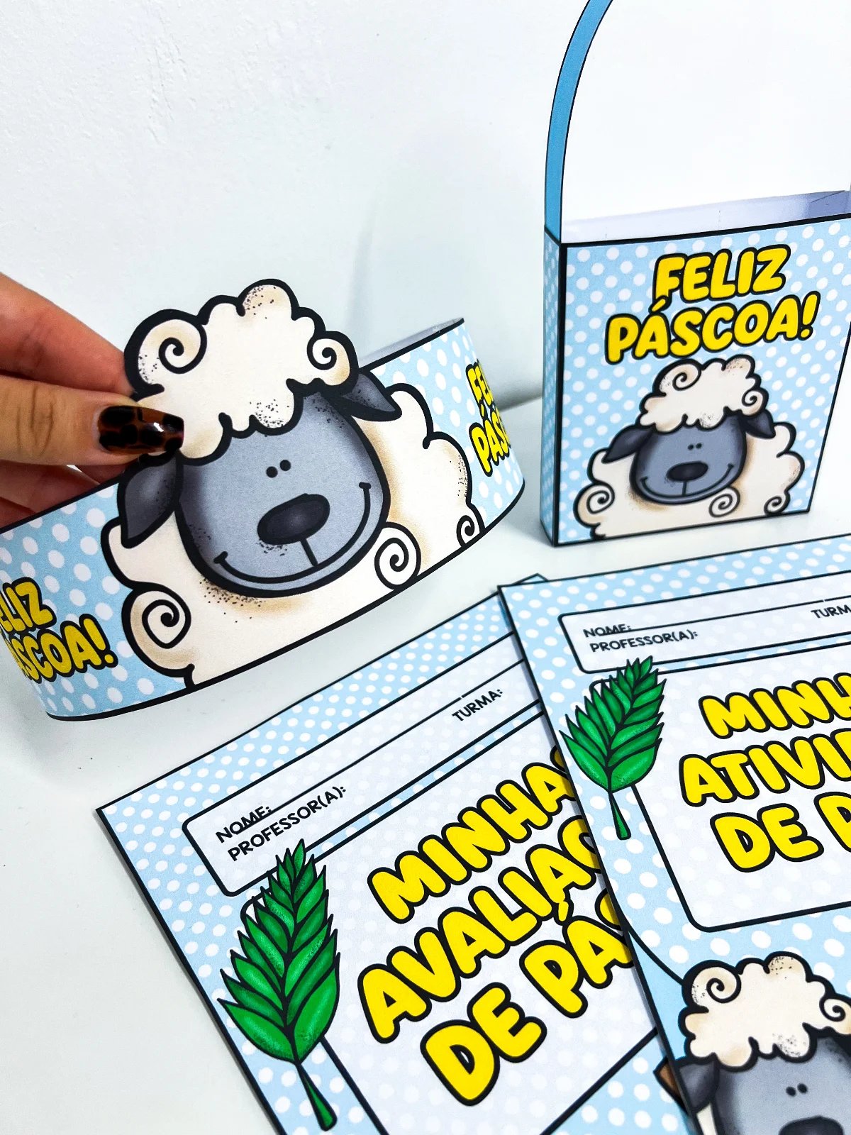 Kit Pedagógico de Páscoa Cristã — amostra 1: Um recurso prático, significativo e cheio de propósito para trabalhar o…