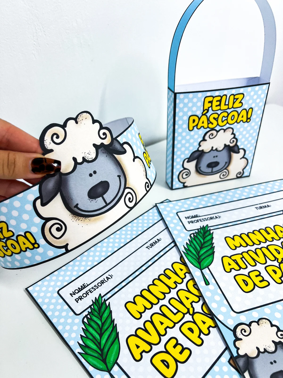 Kit Pedagógico de Páscoa Cristã — amostra 2: Um recurso prático, significativo e cheio de propósito para trabalhar o…