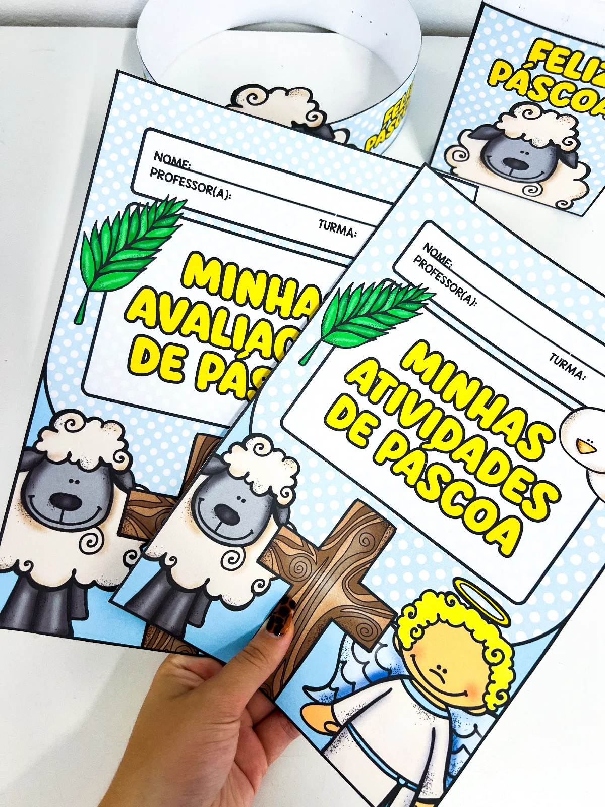 Kit Pedagógico de Páscoa Cristã — amostra 4: Um recurso prático, significativo e cheio de propósito para trabalhar o…