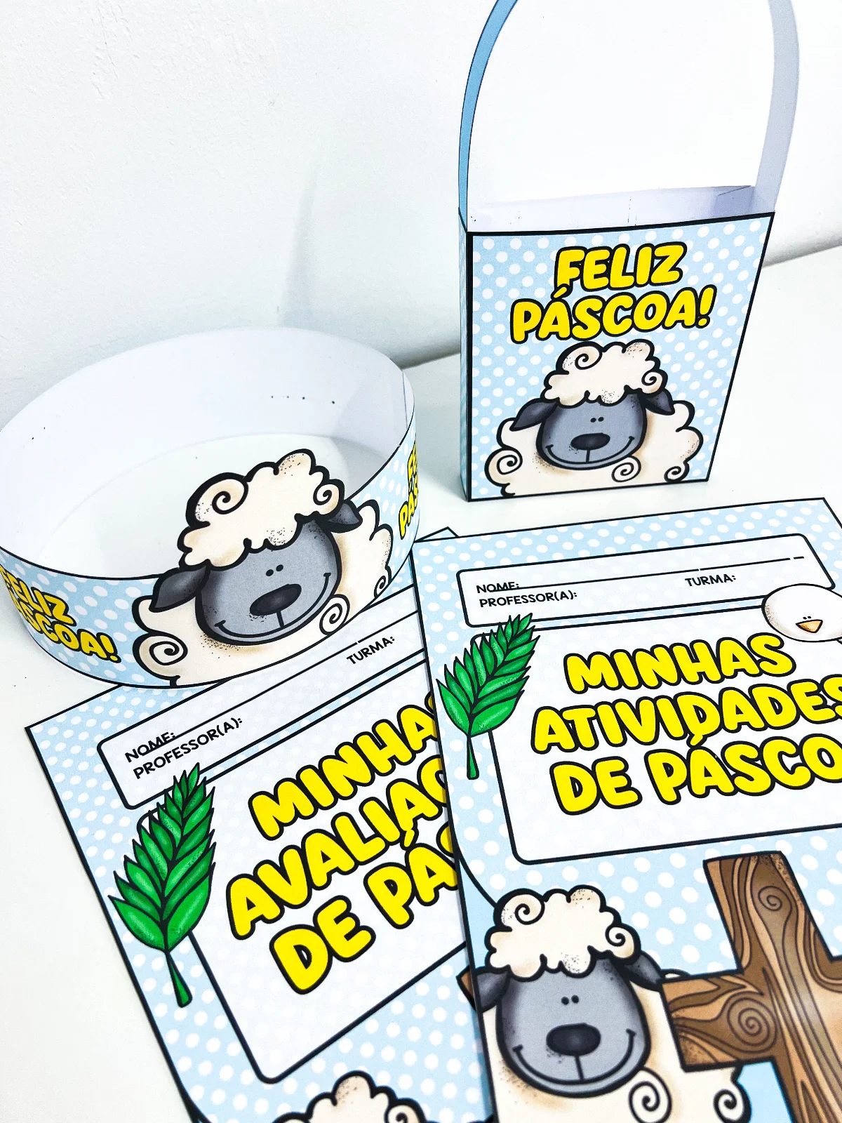 Kit Pedagógico de Páscoa Cristã — Datas comemorativas para Educação Infantil: Um recurso prático, significativo e cheio de…