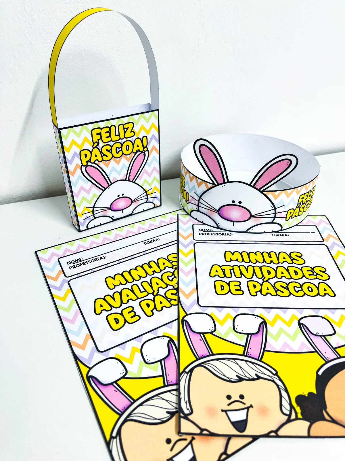 Kit Pedagógico de Páscoa — amostra 1: Um recurso prático e encantador para organizar e enriquecer suas atividades de Páscoa…