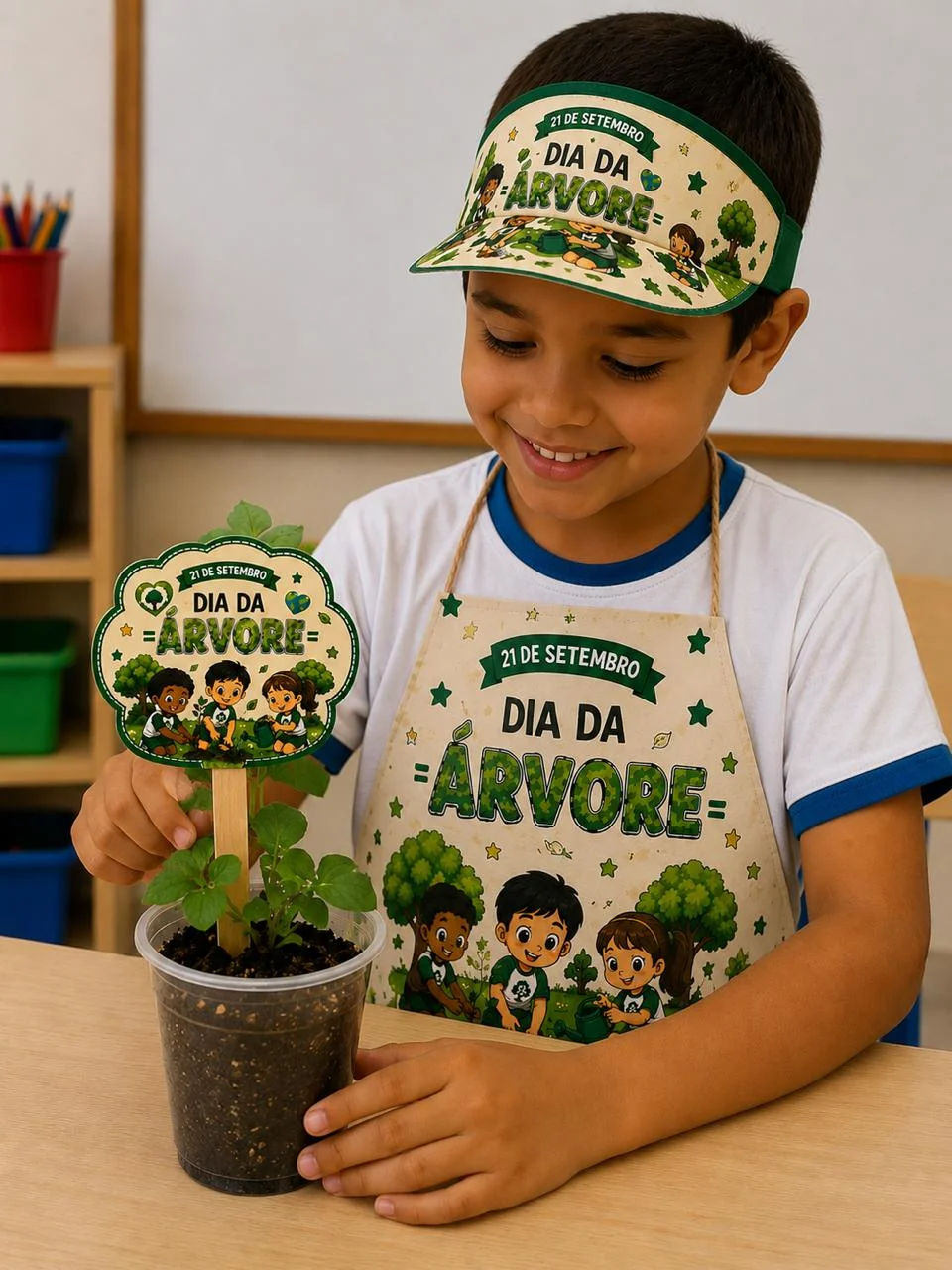 Kit Pedagógico Dia da Arvore - Educação Infantil e Fundamental. — amostra 1: Conteúdo do Arquivo (PDF)