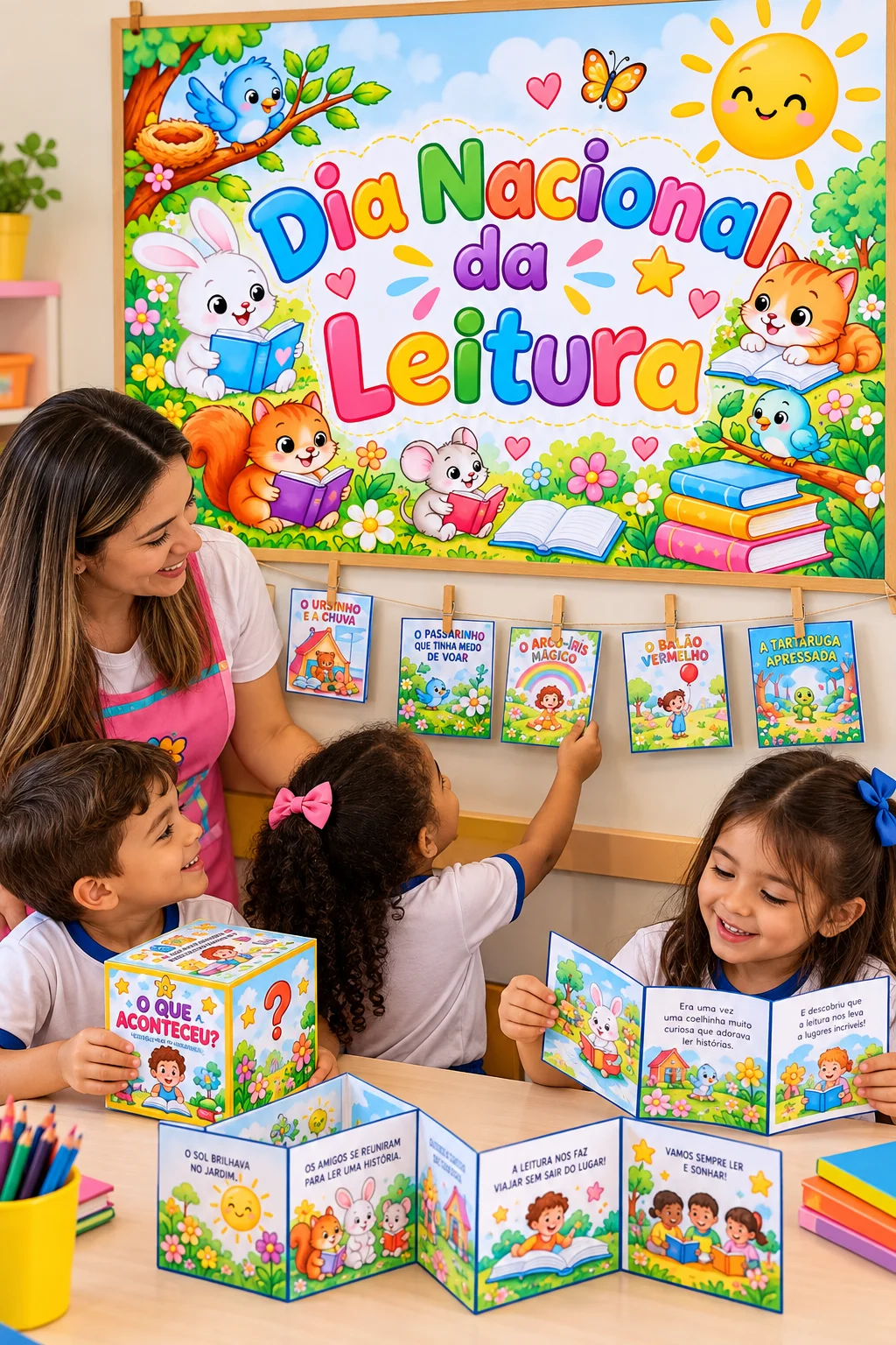 Kit Pedagógico – Dia Nacional da Leitura — Alfabetização para Educação Infantil: Encante suas aulas com este lindo kit…