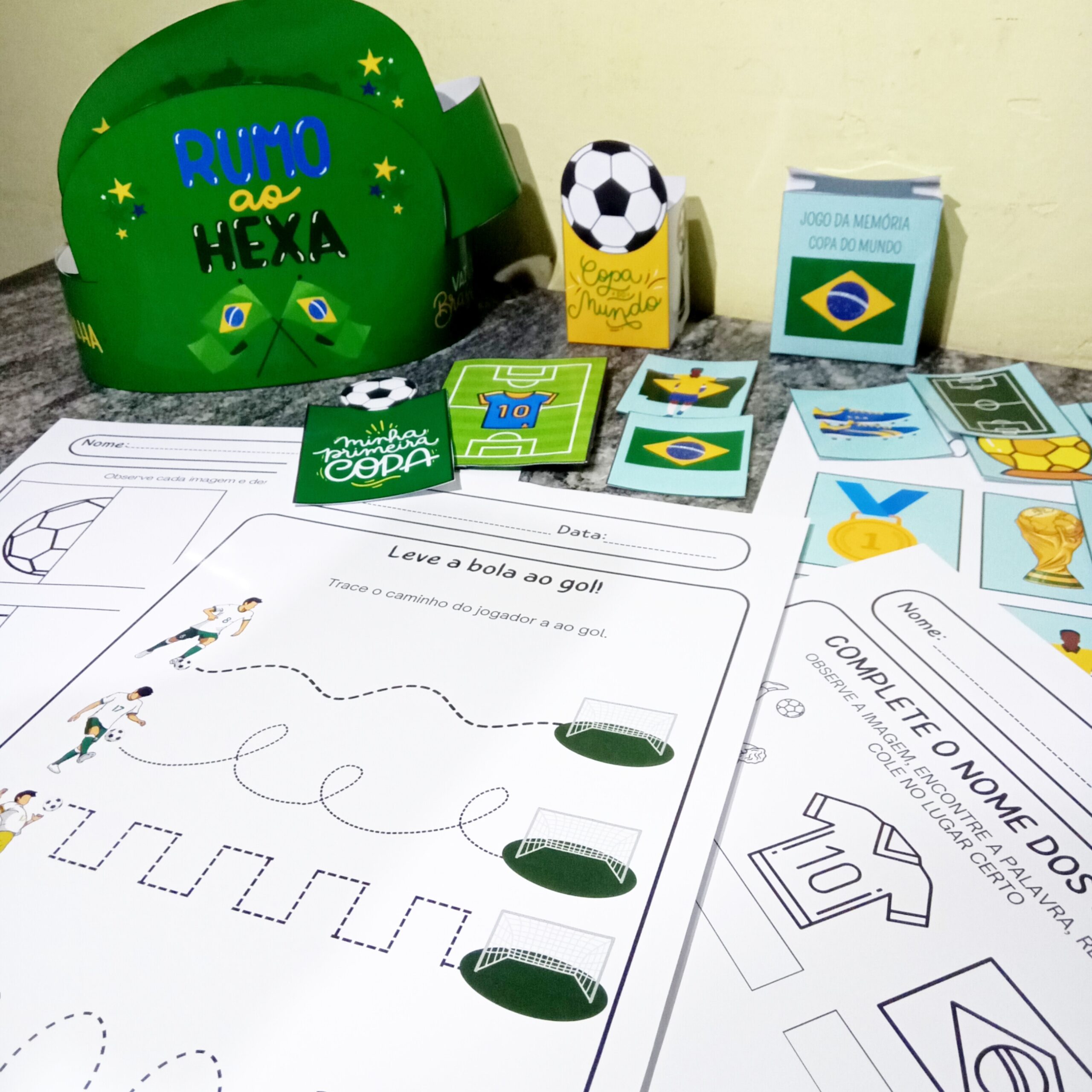 Kit pedagógico: minha primeira copa 2026 | Educação Infantil e Anos Iniciais — capa do material