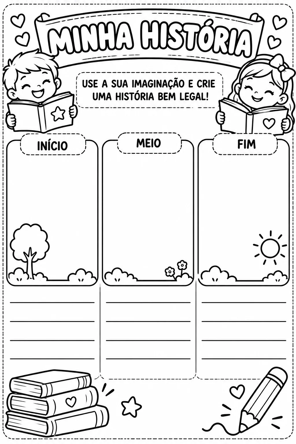 📚 KIT PEQUENOS LEITORES – GRANDES AVENTURAS 💖 — amostra 3: ✨ Transforme o Dia Nacional do Livro em uma experiência…