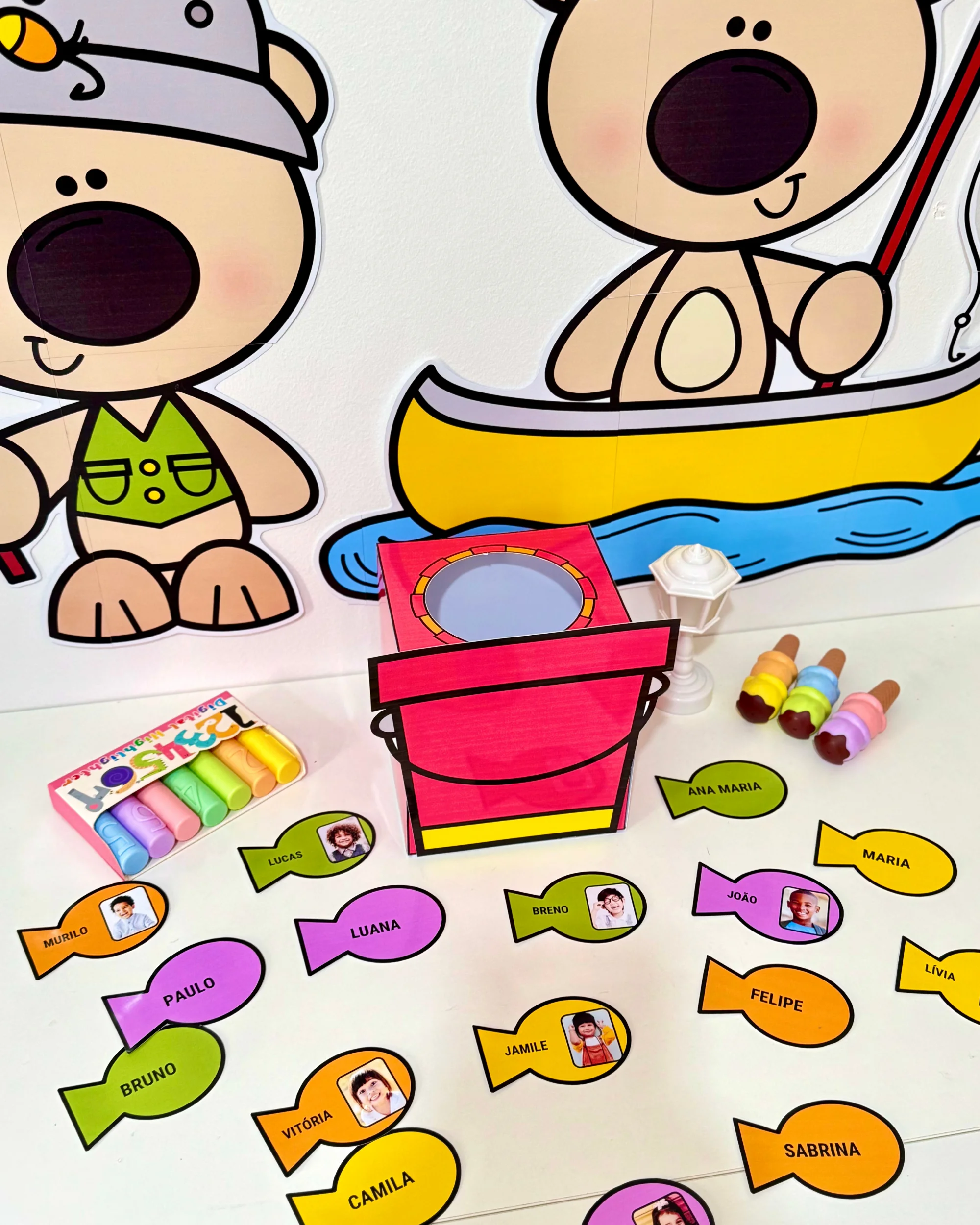 Kit Pescaria dos Nomes para Educação Infantil | Nome Próprio — amostra 2: Recurso lúdico e interativo desenvolvido para… Kit Pescaria dos Nomes para Educação Infantil | Nome Próprio — amostra 2: Recurso lúdico e interativo desenvolvido para…