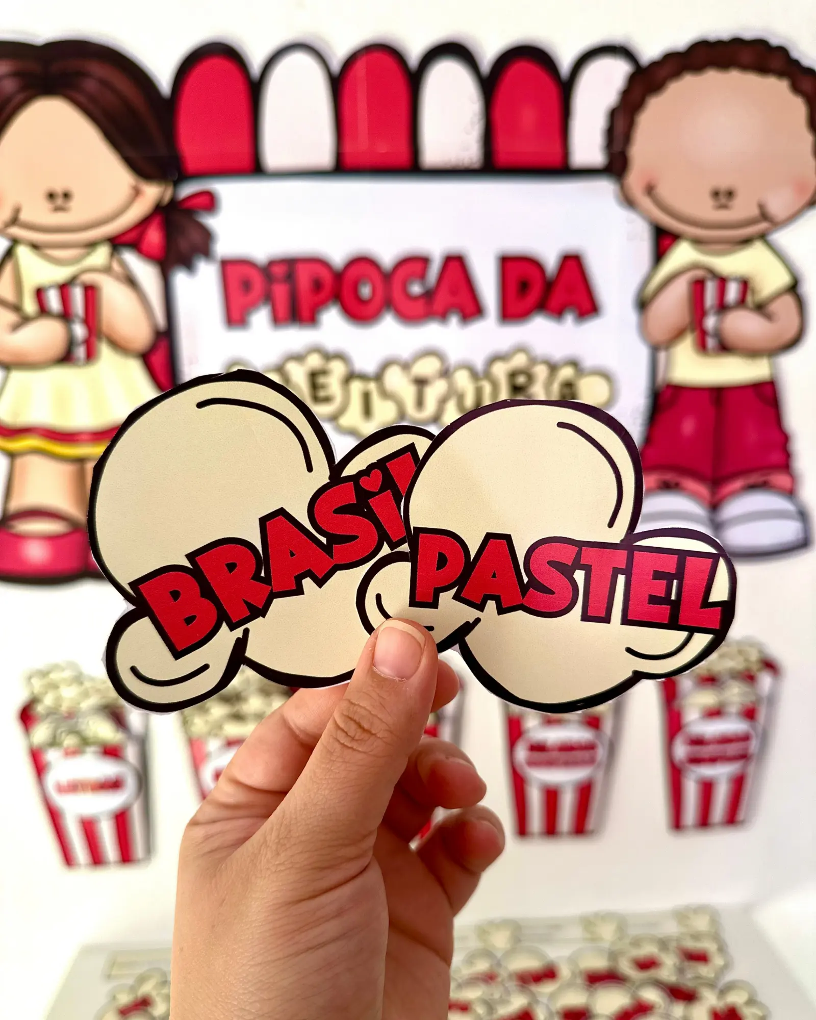 Kit Pipoca da Leitura – PDF para Imprimir | Alfabetização — amostra 3: Transforme o momento da alfabetização em uma…