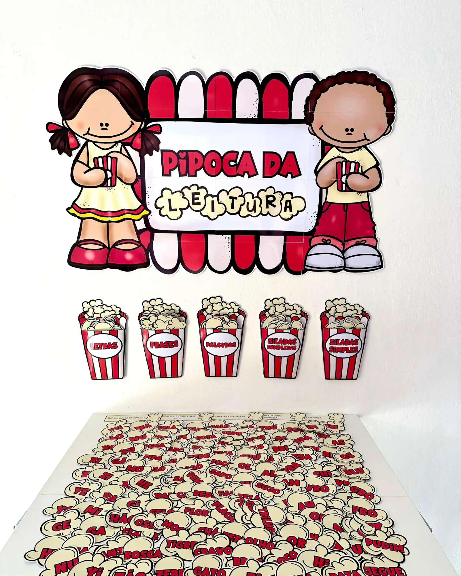 Kit Pipoca da Leitura – PDF para Imprimir | Alfabetização — Alfabetização para Todas as séries: Transforme o momento da…