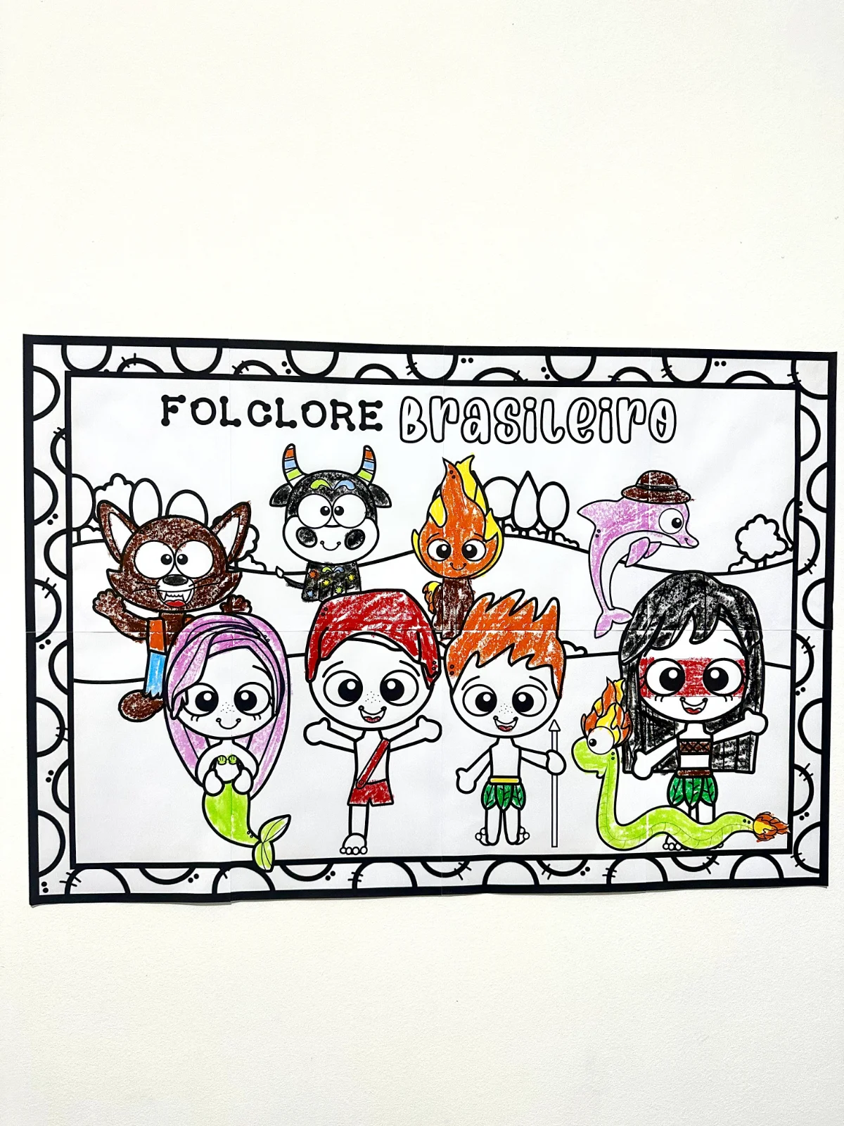 KIT PREMIUM FOLCLORE EDUCAÇÃO INFANTIL — amostra 6: Kit Premium para Folclore Educação Infantil com atividades para…